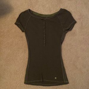 Mossy green Textured ‘Wearit Declareit. T-Shirt - S